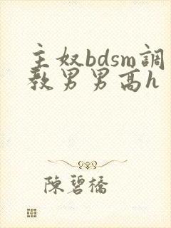 主奴bdsm调教男男高h