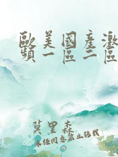 欧美国产激情视频一区二区三区