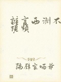谁言西洲不知意视频