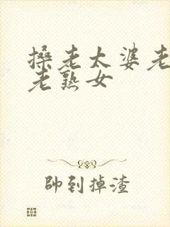 搡老太婆老女人老熟女