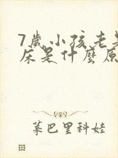 7岁小孩老是尿床是什么原因