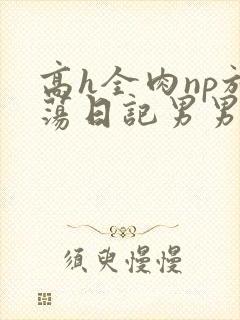 高h全肉np放荡日记男男bl