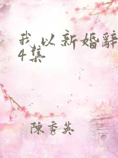 我以新婚辞旧情4集