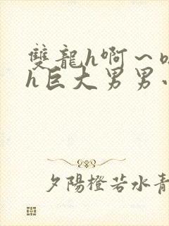 双龙h啊～嗯啊h巨大男男小说