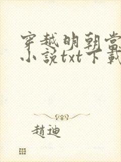 穿越明朝当暴君小说txt下载
