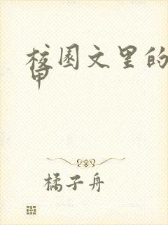 校园文里的路人甲