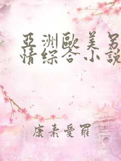 亚洲欧美另类激情综合小说