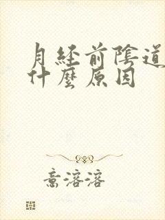 月经前阴道痒是什么原因