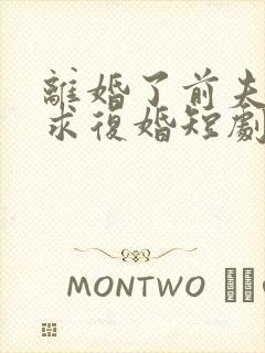 离婚了前夫哭着求复婚短剧