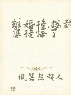 离婚后,总裁老婆后悔了