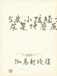 5岁小孩经常尿床是什么原因