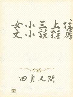 女小三上位高干文小说推荐
