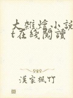 大杂烩小说txt在线阅读