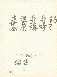 老婆哥哥的儿子怎么称呼?