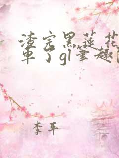 渣完黑莲花后翻车了gl笔趣阁