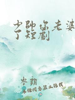 少帅你老婆又跑了短剧