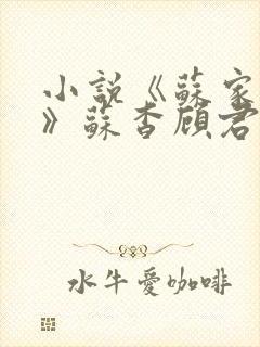 小说《苏家有女》苏杳顾君亦