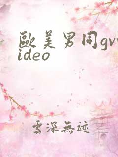 欧美男同gvvideo