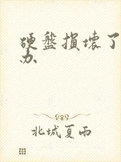 硬盘损坏了怎么办