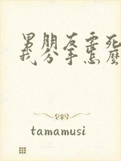 男朋友要死心跟我分手怎么挽回