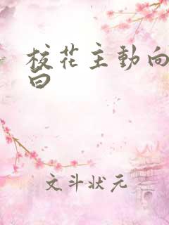 校花主动向我表白