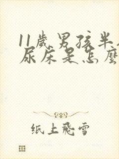 11岁男孩半夜尿床是怎么回事