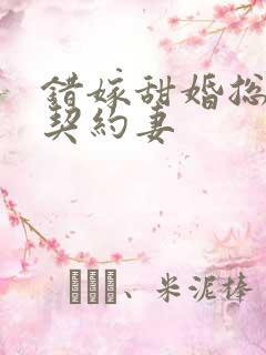 错嫁甜婚总裁的契约妻