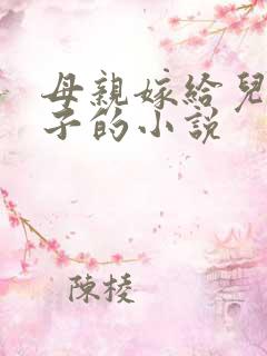母亲嫁给儿子生子的小说