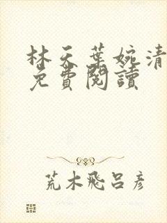 林天叶婉清小说免费阅读