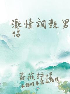 激情调教男奴网站