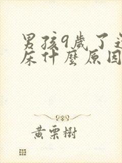 男孩9岁了还尿床什么原因