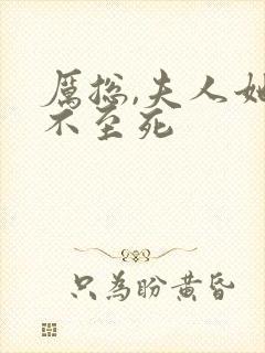 厉总,夫人她罪不至死