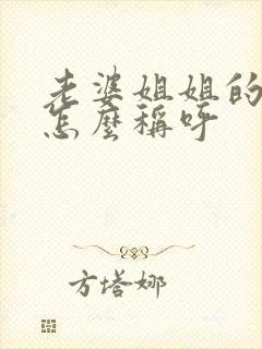 老婆姐姐的小孩怎么称呼