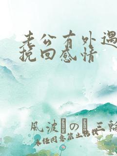 老公有外遇怎样挽回感情