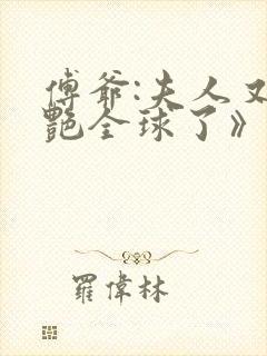 傅爷:夫人又惊艳全球了》