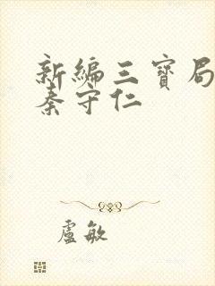 新编三宝局长 秦守仁