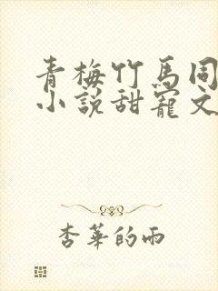 青梅竹马同居的小说甜宠文