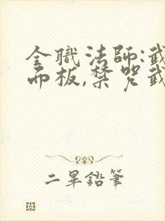 全职法师:武道面板,禁咒武神