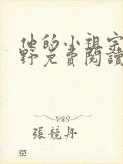 他的小祖宗甜又野免费阅读txt