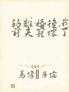 的离婚后,我被前夫宠坏了