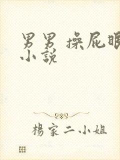 男男 操屁眼 小说