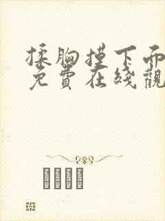 揉胸摸下面视频免费在线观看