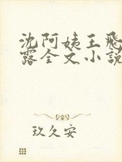 沈阿姨王飞李露露全文小说