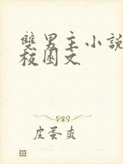 双男主小说甜文校园文