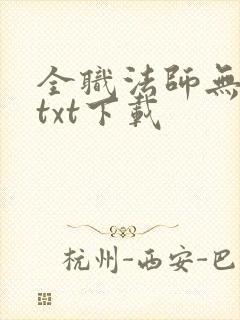 全职法师无删减txt下载
