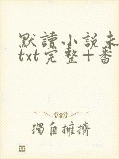 默读小说未删减txt完整+番外