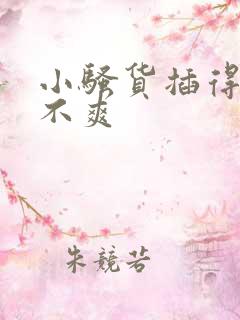 小骚货插得你爽不爽