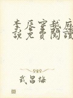 李辰穿越历史小说免费阅读无弹窗