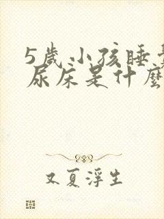 5岁小孩睡觉时尿床是什么原因