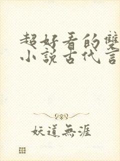 超好看的双男主小说古代言情